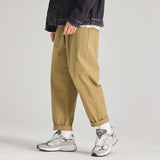 Pantalon japonais confort homme coloris kaki