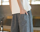 pantalon homme en tissu japonais