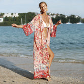 Kimono À Fleurs Pour Femme