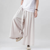 pantalon japonais traditionnel avec plis