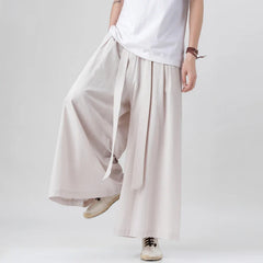 pantalon japonais traditionnel avec plis