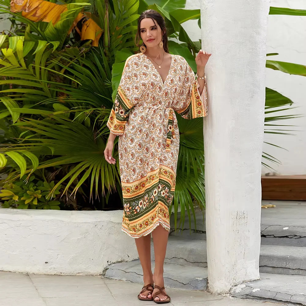 Kimono Floral PACK 10 8 13