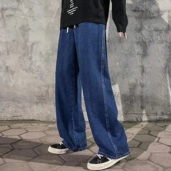 pantalon style japonais en denim