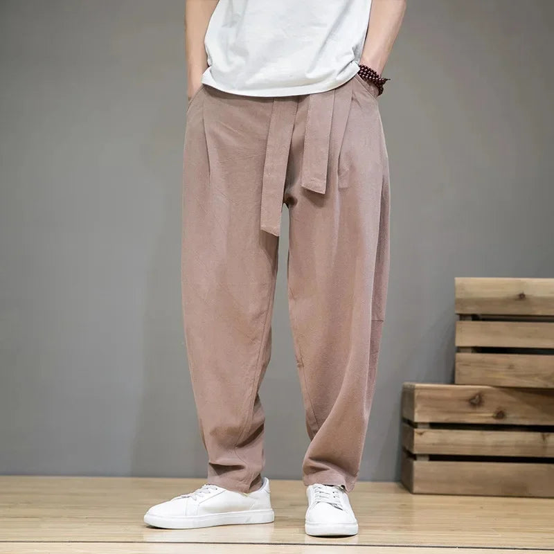 pantalon confortable pour homme style japonais