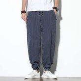 pantalon en lin japonais élégant