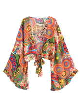 Boléro de plage | paisley Vert