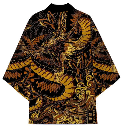 Haori | dragon doré
