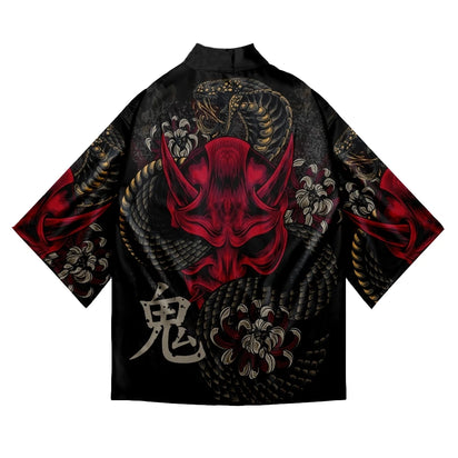 Haori | serpent et hannya
