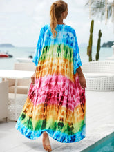 Kimono Long Coloré | Aloha - vue de dos