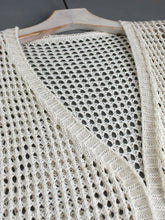 vêtement de plage en maille transparente