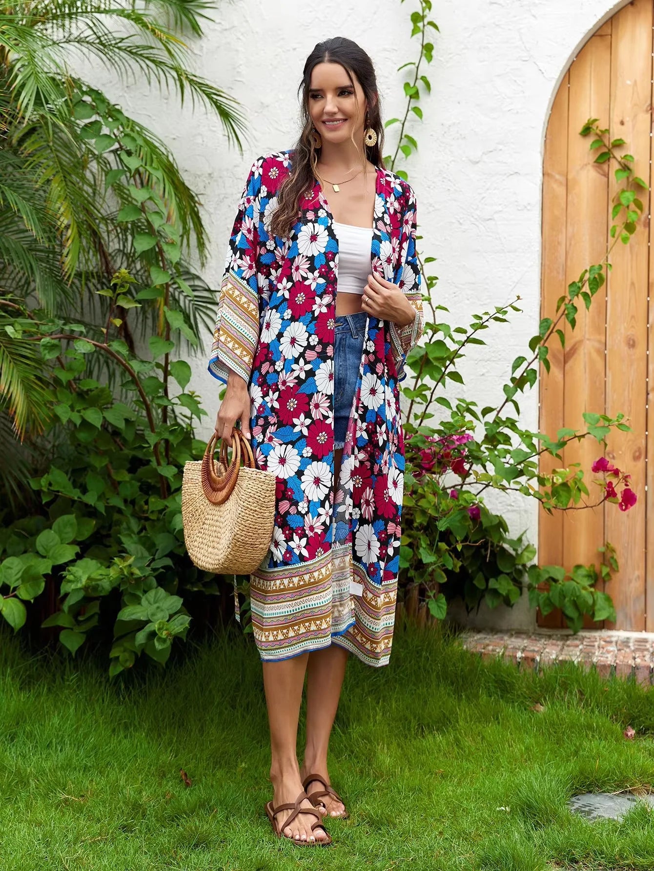 Kimono Floral PACK 10 8 13