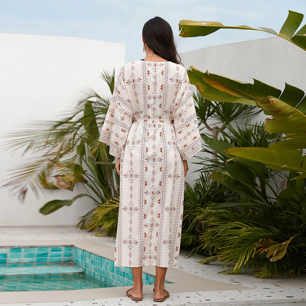 Kimono long Bohème Imprimé