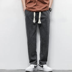 pantalon denim coupe japonaise