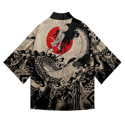 Haori | vague et koï irezumi