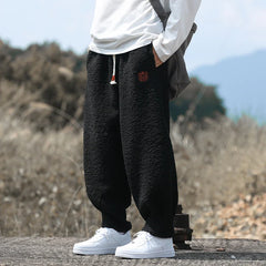 pantalon japonais en tissu résistant