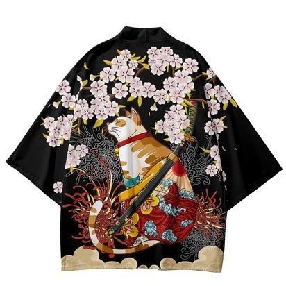 Haori | chat samouraï