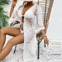 kimono brodé pour l'été