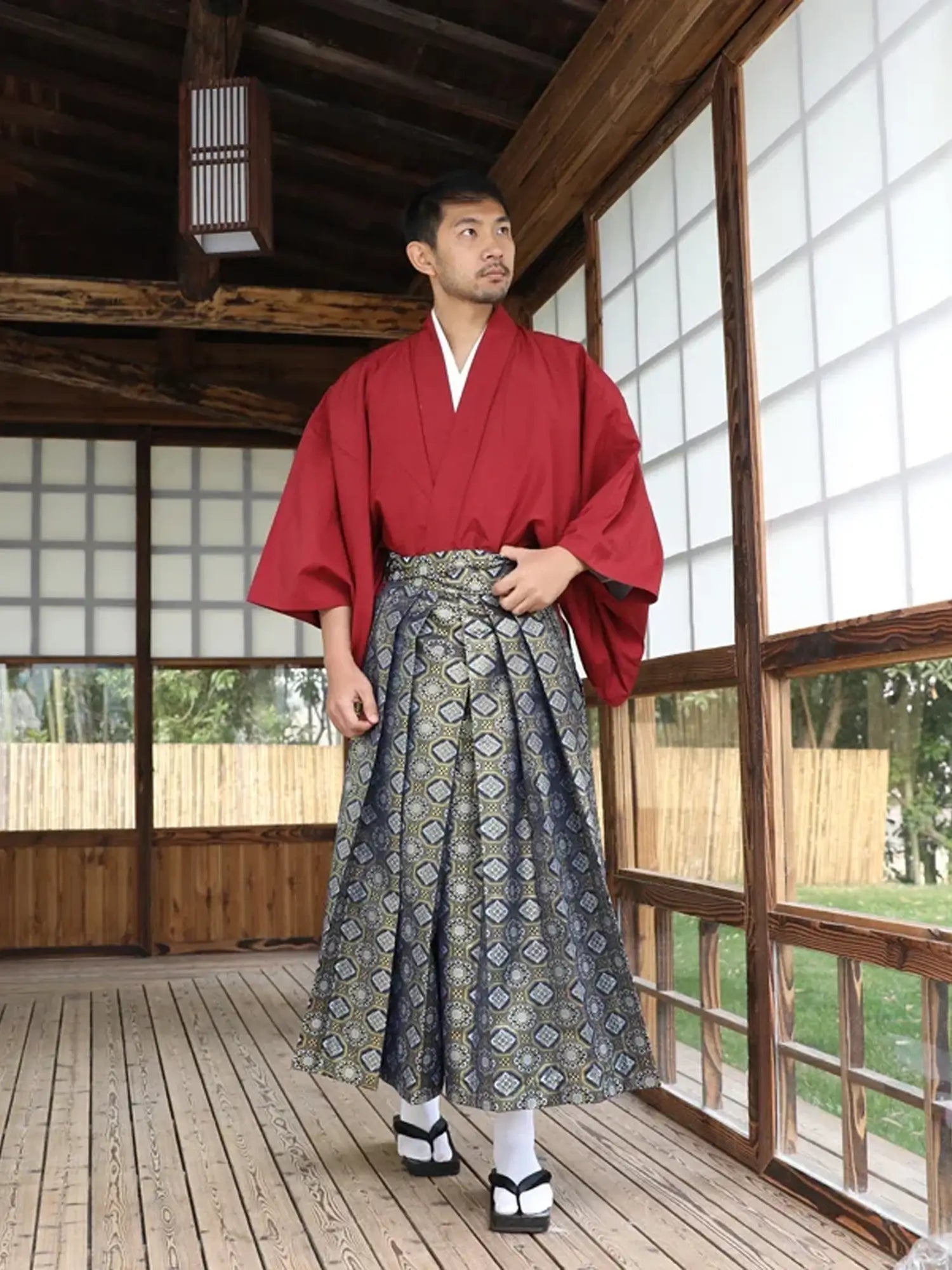 Kimono Japonais Kurenai