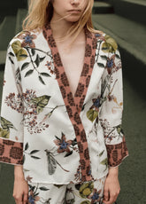kimono court Yoko avec pantalon assorti