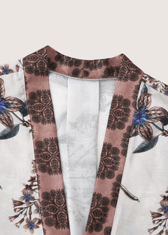 kimono court élégant Yoko