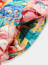 Veste Kimono Matelassée Florale |Hana Quilt - gros plan motif