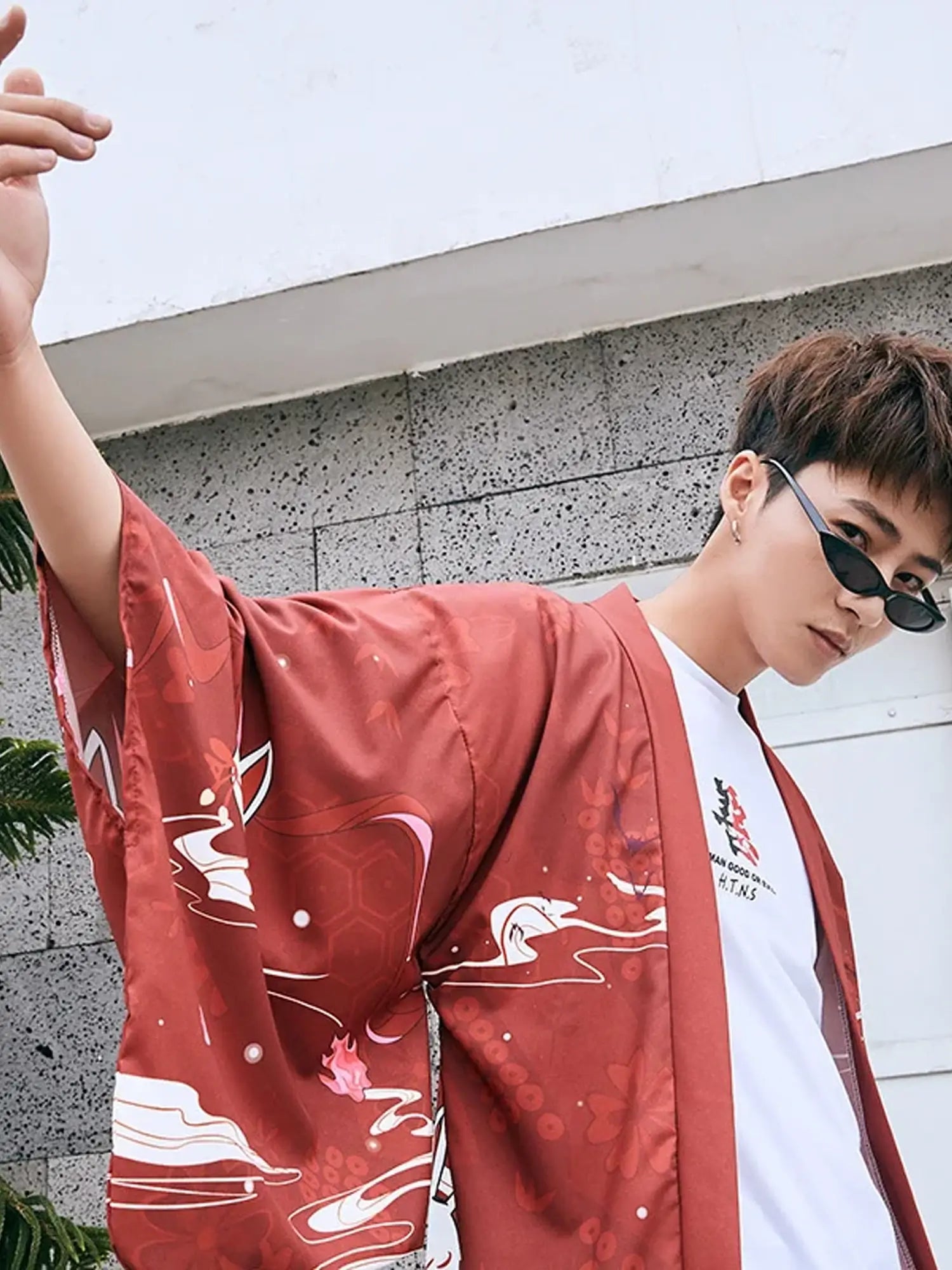 Veste Kimono Aka