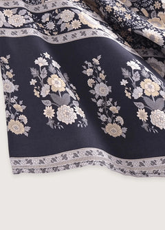 kimono stylé court en rose et gris