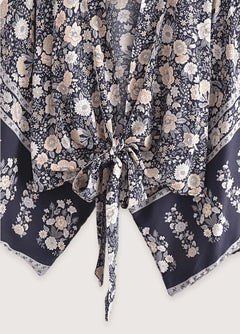 vêtement bohème gris et rose