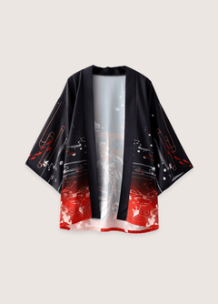 kimono japonais élégance aquatique