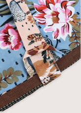 vêtement bohème multicolore en patchwork