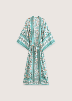 Kimono Long | Bleu Calanque