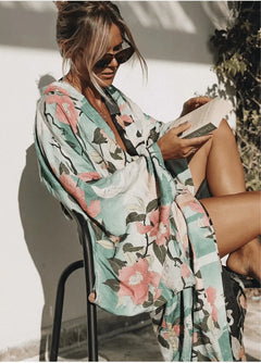 Kimono Long | Évasion Tropicale