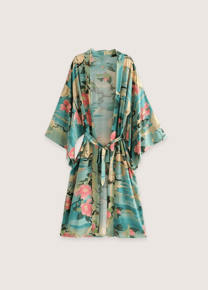 kimono long évasion tropicale
