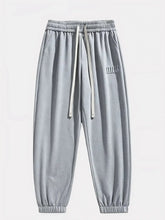 Pantalon Akira gris moyen, style japonais moderne et confortable