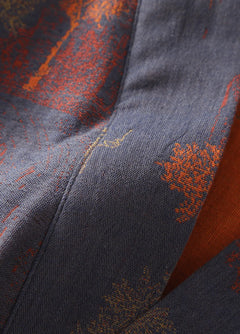 vêtement de nuit kimono bleu