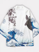 veste kimono moderne pour homme Koiwave