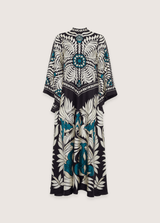Robe Kimono Réversible | Motifs Botaniques