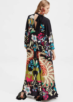 robe réversible avec motifs arty