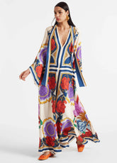 kimono baroque élégant