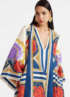 kimono réversible baroque
