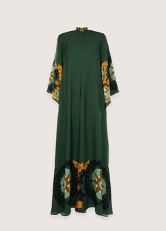 Robe Kimono Réversible Émeraude
