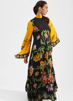 robe fleurie kimono