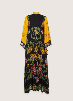 Robe Kimono Réversible Fleurie