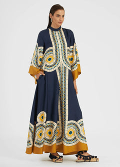 robe méditerranéenne à porter réversible