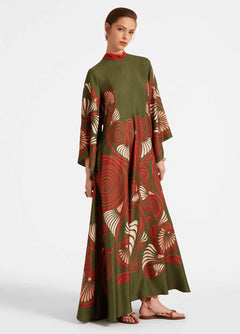 tenue d'été robe kimono sauvage