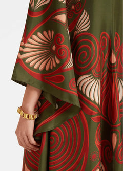 robe design kimono sauvage