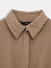 kimono féminin couleur sable élégant