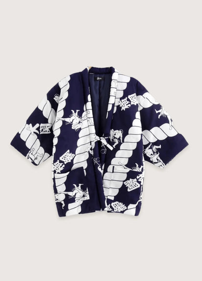 veste kimono bleue | sumō