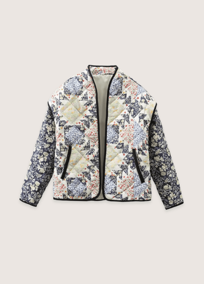 Veste Kimono Ouatinée | Jardin Hanabi