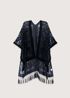 Veste Kimono Noire